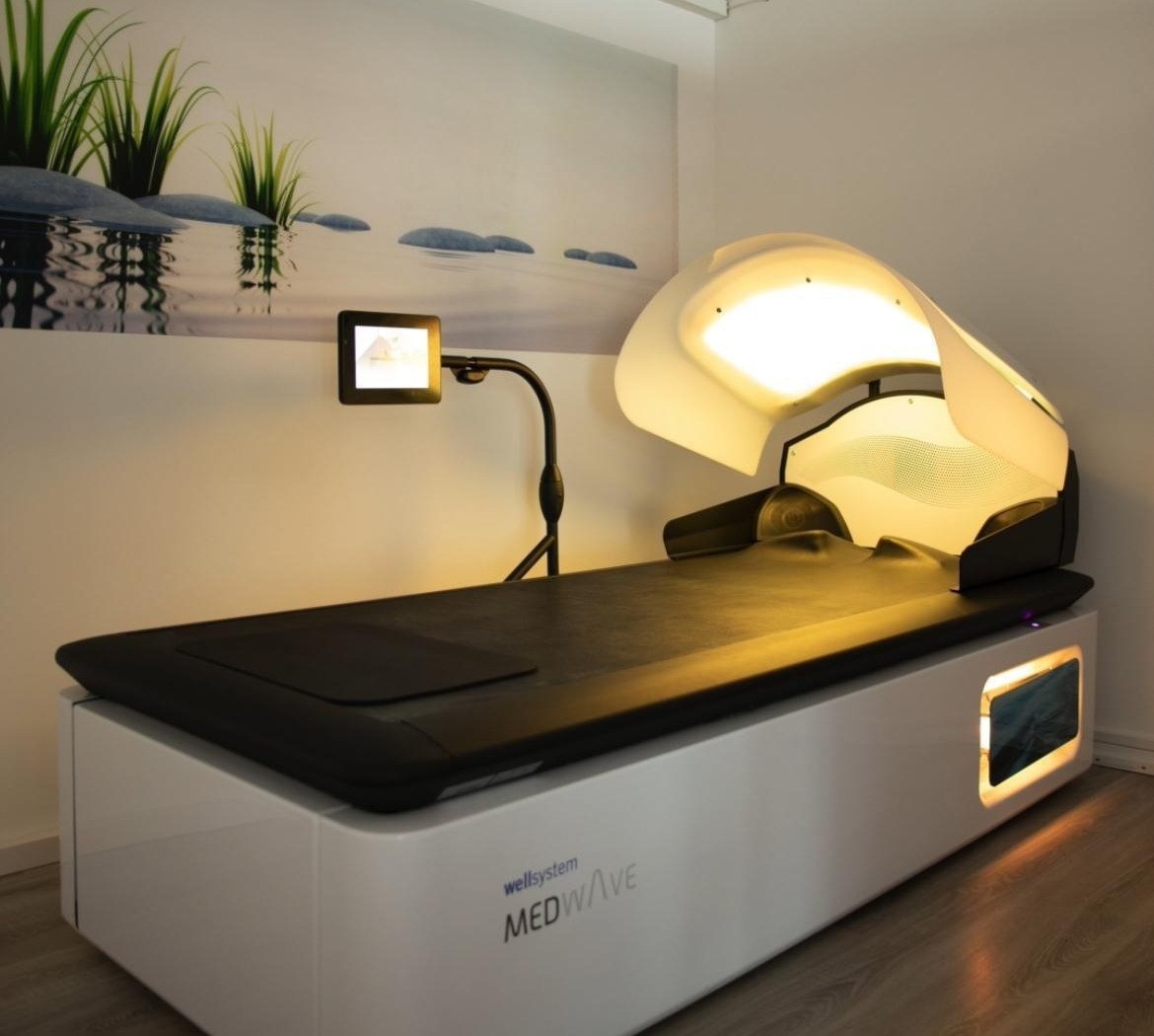 Wellsystem MedWave – Hydrojet-Liege (Überwasser-Massage)
